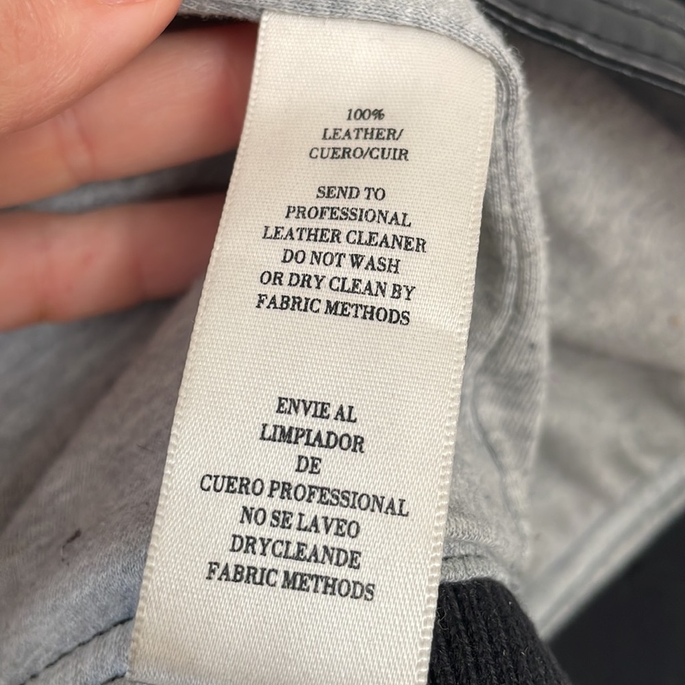 Converse Leather Jacket - image 4